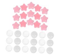 LRXIYODE 100pcs Star Shaped Ocean Balls for Educational Swimming Pit Creative Bath and Pool Play Balls Safe Plastic Replacement Party Game Props