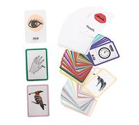LRXIYODE 108Pcs Sensory Flash Cards for Educational Learning for Boy Girl and Enhances Parent Interaction Visual Stimulation for Birthdays and Holidays