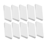 LRXIYODE 10pcs Bone Nut Blanks Guitar Nut Blank White Material 51 * 19 * 5mm Enhancing Tone and Resonance Ergonomic Design Classical Acoustic Guitar Accessory