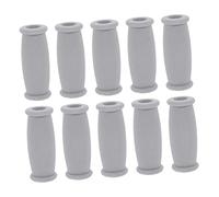 LRXIYODE 10pcs Crutch Grips Non-slip Handle Supports for Medical Crutches Durable Tpr Material Easy to Install Fits Standard
