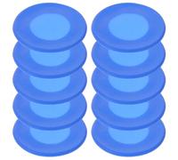 LRXIYODE 10Pcs Dark Blue Soft Silicone Diaphragm Stethoscope Covers, Doctor Diagnostic Tool Accessory Kit, General Practitioner Protective Spare Parts for Medical Equipment