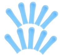 LRXIYODE 10Pcs Ear Wax Spoon Sleeves Soft Covers for Comfortable Ear Cleaning Compatible with Various Ear Scoops Easy to Replace Ear Wax Removal Tools