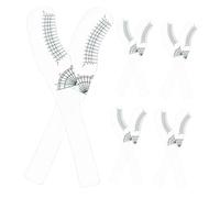 LRXIYODE 10pcs Eyelash Measuring Ruler Lash Measure Tool Lash Tech Must Haves for DIY Natural Individual Application