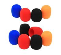 LRXIYODE 10pcs Fall and Pop-up Cover Net Mic Cover Foams for Gaming Scenario Random Color