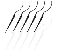 LRXIYODE 10pcs False Eyelash Display Holder Acrylic Eyelash Displaying Stick Applicator Tool Display