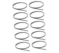 LRXIYODE 10pcs Guitar Binding Strips 1650x6x1.5mm ABS Material Trims Black Decorative Purfling for Acoustic and Classical Guitars and Inlay Supplies