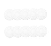 LRXIYODE 10pcs Guitar Effect Footswitch Caps Durable Foot Pedal Accessories Lightweight Guitar Effector Tips for Signal Protection for Musicians and Performers