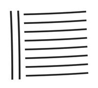 LRXIYODE 10pcs Guitar Fretboard Side Dot Markers Music Instrument Side Markers for Note Identification Easy to Install Guitars and Xylophones