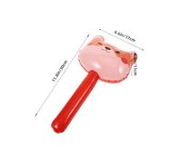 LRXIYODE 10pcs Inflatable Fox Hammer for PVC Cartoon Party Game Props Lightweight Childrens Hand Exercise Plaything Portable Birthday