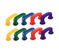 LRXIYODE 10pcs Interactive Whisper Phones for Classroom and Home Language Development Lightweight Feedback in Red Yellow Blue Green Purple Portable Speech Correction Tool