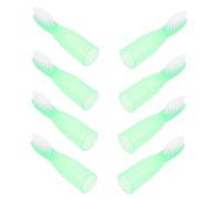 LRXIYODE 10pcs Portable Prison Toothbrushes with Soft Bristles and Short Handle Design Plastic Oral Cleaners for Inmates and Detention Facilities Travel Friendly Compact