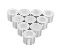 LRXIYODE 10pcs Replacement Reed Diffuser Bottle Caps Black Lids for DIY Aroma Diffusers Compatible Glass Bottles for Home Office and Car Use