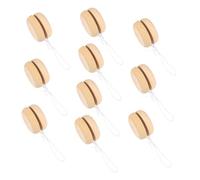 LRXIYODE 10Pcs Responsive Ball DIY Craft for Unfinished Yoyo Blanks for Painting and Graffiti Creative Boys and Birthday Holiday and Party Activities