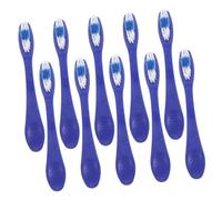 LRXIYODE 10pcs Selfharm Short Handle Toothbrush with Soft Bristles Portable Travel Toothbrushes for Secure Facilities Prisons Psychiatric Hospitals Patient Safety and Teeth Cleaning