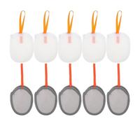 LRXIYODE 10pcs Soap Bag Mesh Pouch for Soap Bars with Hanging Rope Dual-Sided Foaming Lather Net for Shower and Travel Small Mesh Bags for Bathing and Facial Cleanser