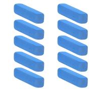 LRXIYODE 10Pcs Sturdy Fret Erasers for Guitar Strings, Fret Polishing Cleaner, Removes Oxidation, Eraser Material, for Cleaning Strings