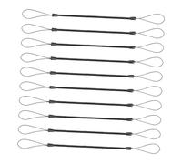 LRXIYODE 10pcs Stylus Pen Spring Cord Retractable Touch Pen Holder Lanyard for Neck Elastic Tether Lanyard