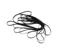 LRXIYODE 11pcs Record Player Drive Belts Replacement Kit Anti-slip Elastic Rubber Rings for Vinyl Turntables Flat Rubber Belt for Phonograph and Audio Equipment Repair