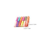 LRXIYODE 12 Pcs Embroidered Retro Lipstick Storage Boxes with Mirror Compact Lipstick Case for Women Portable Organizer for Travel Camping Party Smooth Finish and Lightweight Design