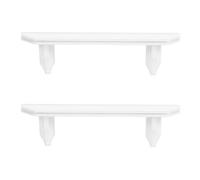 LRXIYODE 12 Scale Miniature Wooden Dollhouse Wall Storage Rack White Small Furniture Model for Dollhouse Accessories and Mini Scene Layout