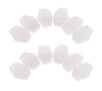 LRXIYODE 12pcs Guitar Replacement Tuning Pegs with Screws Ergonomic Square Head Tuning Key Buttons for Folk Electric Acoustic Guitars Machine Replacement Handles for Comfortable Grip and