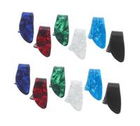 LRXIYODE 12PCS Guitar Thumb Picks Medium Durable Plectrums for Acoustic Guitar Ukulele Banjo Bass Harp Players Enhances Sound During Play
