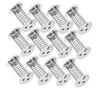 LRXIYODE 12pcs Iron Wobble Springs DIY Craft Accessories with Adhesive Base for Shaking Doll Dashboard Mount Spring for Car Bike Motorbike Decoration and Creative Projects