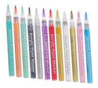 LRXIYODE 12pcs Manicure Paint Pens Safe Quick Drying Nail Art Tools for DIY Designs Easy to Use for Home and Professional Nail Decor for Creative
