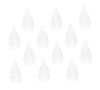 LRXIYODE 12pcs Manual Nose with Silicone Tips Nasal Clearing Device for Newborns Anti-backflow Design Compact and Portable for Parents The Go