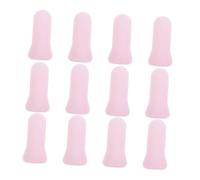 LRXIYODE 12pcs Mini Silicone Eye Cupping for Face Anti-Aging Massage Soft Gentle Suction Cups Circulation and Reducing Puffiness Compact Travel for Sensitive Eye Area Therapy