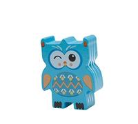 LRXIYODE 12Pcs Owl Shaped Balance Stacking Blocks Educational Building for Colorful Hand Eye Coordination Game for Boys and Early Learning Development