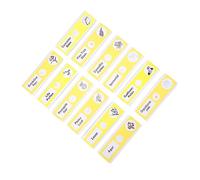 LRXIYODE 12pcs Plastic Prepared Microscope Slides for Students Plant Sample Specimens Collection Safe Plastic Material with Built Labels Educational Biology Science Kit Suitable for Home