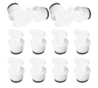 LRXIYODE 12pcs Rubber Hot Water Bottle Stoppers Leakproof Replacement Caps for Sealing Hot Water Bags Rubber Plugs for -Resistant Fit