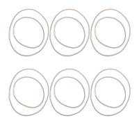 LRXIYODE 12pcs Rubber Rings Microphone Shock Mount Replacement Parts for Mic Shock Mount Vibration Isolation with Versatile Application for Professional Environments and Live Streaming