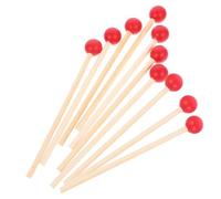 LRXIYODE 12pcs Wooden Drumsticks for Boy Girl Heavy Mallet Percussion Instruments with Comfortable Grip Long Handles Musical Tools for Toddlers and Boy Girl Music Exploration