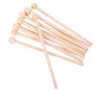 LRXIYODE 12pcs Wooden Percussion Mallets Xylophone Glockenspiel Sticks for Adults Durable Music Instrument Accessories for Rhythm Development and Performance