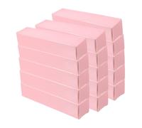 LRXIYODE 15pcs DIY Lipstick Boxes Paper Packaging Pink Lip Gloss Wrapping Empty Lip Balm Containers Sleek Minimalist Design for Cosmetic Presentation and Protection