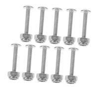 LRXIYODE 15pcs Foosball Table Hardware Bolts and Nuts Set Sturdy Replacement Foosball Machine Screws for Table Football Accessories Practical Repair Parts for Game Maintenance