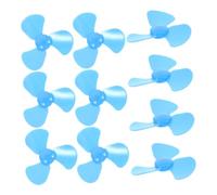 LRXIYODE 15pcs Mini Fan for Motor Science Projects Tiny Leaves Fan with Inner Flexible Plastic Design for Student Experiments and DIY Projects