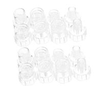 LRXIYODE 16pcs Hydro Facial Replacement Tips for Deep Cleaning Hydrooxygen Exfoliating Heads for Facial Machines Skin Care Wand and Hydrodermabrasion Tool for Blackhead Care