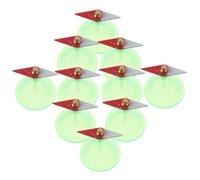 LRXIYODE 16pcs Wing Shaped Magnetic Needles Teaching Aid Experimental Apparatus for Physics Science Education with Mini Magnetic Needles and Base Suitable for Primary and Random Color
