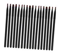 LRXIYODE 18pcs Concealer and Eyeshadow Makeup Brush Set, Flat Eyebrow and Nail Art Brushes for Professional Beauty Application, Portable Tools for Precise Cosmetic Detailing and Eye Makeup