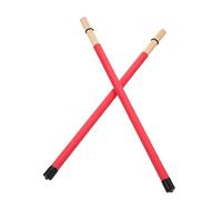 LRXIYODE 1pair Bamboo Rod Drumsticks Percussion Mallets for Gentle Sound for Jazz and Rock Music High-performance Drumsticks Lifespan and Quality Craftsmanship