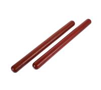 LRXIYODE 1pair Wooden Claves Sticks Percussion Instrument for Musical Education for Teaching and Developing Rhythm Skills Boys and Girls Crisp Sound for Xylophone and Drum Use
