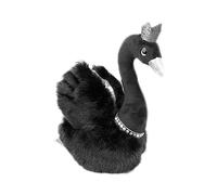 LRXIYODE 1Pc Adorable Black Swan Plush Doll Soft for Unique Home Decoration Premium with Filling for Friends and Family Random Color