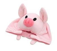 LRXIYODE 1pc Cute Pink Pig Headgear Party Cap Creative Photo Prop for Halloween Festivals Soft Comfortable Material Accessory for Fun Celebrations
