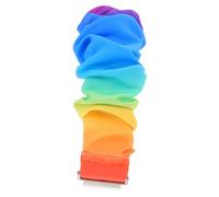 LRXIYODE 1Pc Printed Cloth Watch Band Scrunchie Style Fashion Wrist Strap for Smart Watches Comfortable Durable Hair Tie Replacement for Compatible Colorful