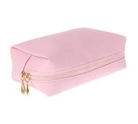 LRXIYODE 1Pc Square Makeup Bag Portable Storage Pouch for Women Stylish Cross Pattern Design Lightweight and Practical Handbag for Travel Outdoor Activities and Camping