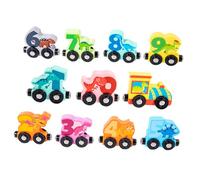 LRXIYODE 1Set Dinosaur Set Educational Wooden Train for Fine Motor Skills Creativity Interactive Early Education for Years Safe for Boys