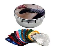 LRXIYODE 1Set Guitar Pick with Ergonomic Design and Durable Performance Supplies for Electric and Acoustic Guitars for Sharing with Friends and Family